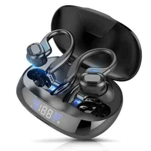 Słuchawki Bluetooth, słuchawki douszne Bluetooth 5.3 słuchawki bezprzewodowe IPX7 - Zdjęcie 1 z 20
