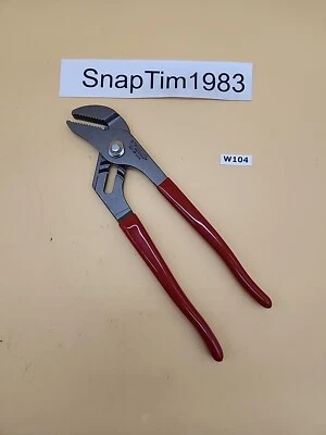 Wilde Tool 10" Tongue and Groove Pliers G271.NP Red Handle - Image 1 of 4