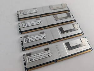 lot of 4 Kingston 32GB 4RX4 PC3L-10600L-9-11-CO Server Memory Ram SL32D3L13L9Q4 - Picture 1 of 4