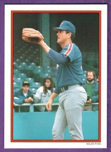 Nolan Ryan Texas Rangers 1990 Topps Glossy All-Star Send-In Card #2 of 60