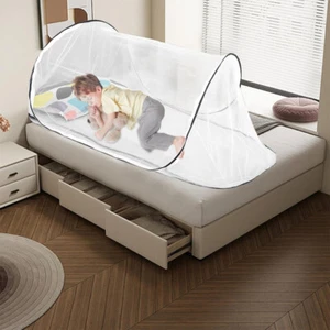 Moskitonetz Pop Up Moskitonetz Moskitonetz Reise Moskitonetz Bett 200x80x56 cm - Bild 1 von 14