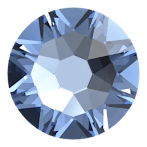 LIGHT SAPPHIRE 5mm 20ss IHC Austria 2088 144 pieces Crystal Flatback Rhinestones - Picture 1 of 3