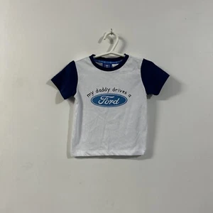 Official - Ford Kids Size 2 - Unisex Supporters Tee - Like New Condition - Picture 1 of 6