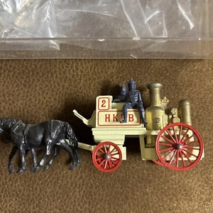 Lledo Days Gone - HKFB FIRE WAGON Horse Drawn Die Cast W/figures 1983-5 Case - Picture 1 of 4