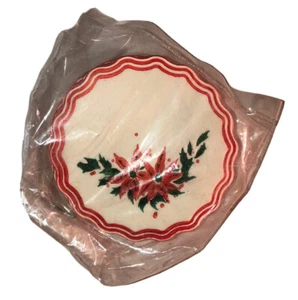 Christmas Flower Drink Beverage Coasters Seasonal 1950’s-60’s *Sealed* - Picture 1 of 2