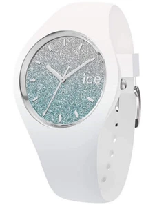 Ice-Watch Io ICE 013425 lo white blue Small Damenuhr Uhr neu Silikon weiß M2 - Bild 1 von 3