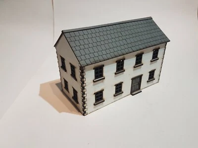 28mm WW2 large Farm house Building MDF Painted Terrain Suitable for Bolt Action