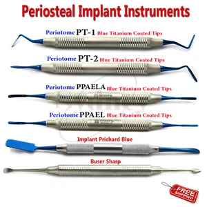  Implant Surgical Dental Periosteal Elevator Bone Surgery Tissue Retraction Lab - Picture 1 of 5