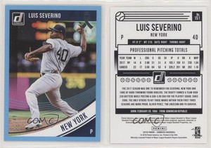 2018 Panini Donruss Father's Day Ribbon /49 Luis Severino #151