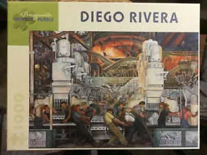 Diego Rivera: Detroit Industry 1,000-Piece Jigsaw Puzzle Pre-Owned COMPLETE - Picture 1 of 5