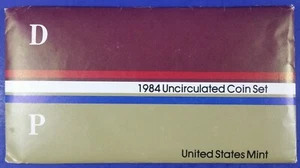 Set di 10 monete USA 1984, non circolate (014) - Foto 1 di 11
