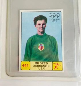 Babe Mildred Didrikson Card 1932 Olympics Los Angeles 441 USA - Picture 1 of 2