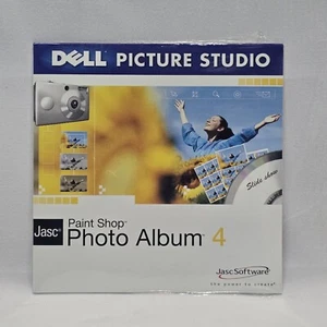 Jasc Paint Shop Photo Album 4 Dell Picture Studio Software Disc CD Jasc Software - Picture 1 of 2