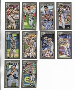 2015 Gypsy Queen MINI Pick-A-MINI Ozzie Smith Betts Hosmer Kluber Goosage Tulo +