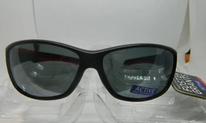 Gafas de sol Foster Grant lentes de finalización resistentes a impactos/marco rojo y negro - Imagen 1 de 7