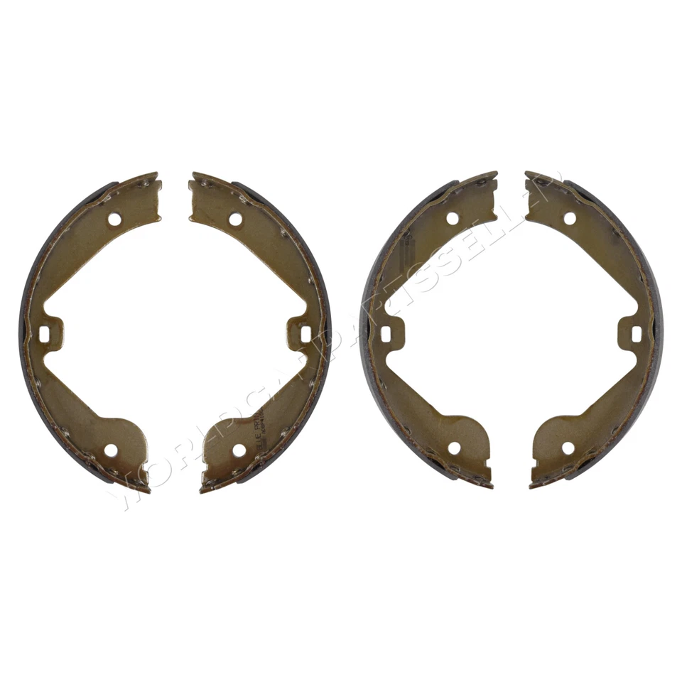 Parking Brake Shoe Set Rear For AUDI MERCEDES PORSCHE 2.5-6.2L 02-15 7L0698525 - Image 1 of 1