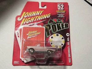 Johnny Lightning 2005 1957 Chevrolet Bel Air Pink Neu Versiegelt - Bild 1 von 2