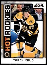 2012-13 Score Gold Rush Torey Krug Rookie #531
