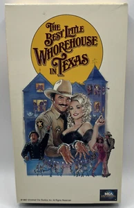 The Best Little Whorehouse In Texas VHS 1991 Burt Reynolds, Dolly Parton - Foto 1 di 5