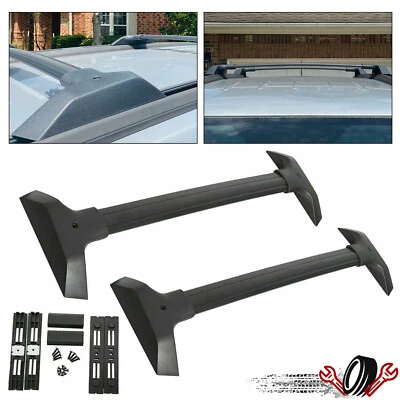 FOR 09-17 CHEVY TRAVERSE FACTORY STYLE ROOF RACK RAIL CROSS BAR CARGO CARRIER - Изображение 1 из 4