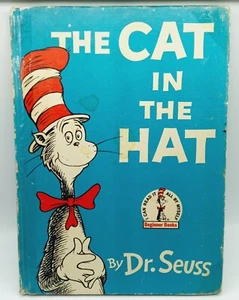 Vintage 1957 Dr. Seuss The Cat In The Hat Children’s Book Club 1st Edition - Picture 1 of 9