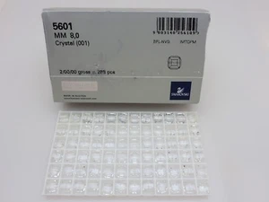 10 Pcs. SWAROVSKI® Crystal Cubes, Art#5601 8mm, Clear Crystal Square Beads - Picture 1 of 3