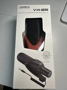 Comica CVM-V30 PRO Camera Microphone Condenser w/ Wind Muff *NEW Sealed* - Picture 1 of 2