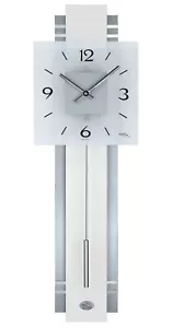 Modern wall clock with quartz movement from AMS AM W7302 NEW - Picture 1 of 1