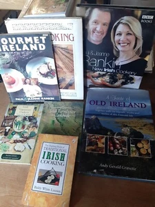 Irish Recipes: 7 x Irish Cookbooks Rankin, Kinsella, White-Lennon Etc - Picture 1 of 8