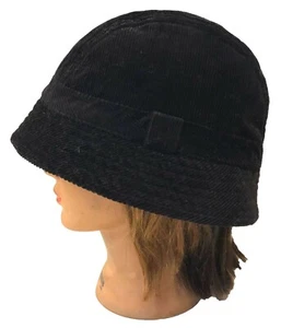 Cappello berretto da viaggio pieghevole 100% cotone donna uomo velluto a coste moda secchiello - Foto 1 di 3