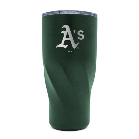 Oakland Athletics 30oz Morgan Stainless Steel Tumbler [NEW] MLB Cup Travel Mug Cover