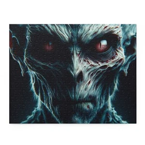Puzzle (120, 252, 500-Piece) Horror Creeptastic Creature Art Monster Halloween - Picture 1 of 3