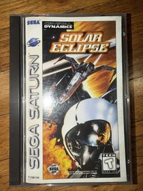 Solar Eclipse (Sega Saturn, 1995) Complete W Reg Card - Tested - Authentic