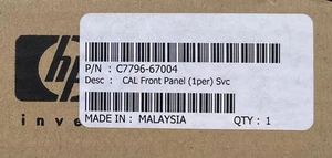 HP - CAL Front Panel SVC - C7796-67004 / C7796-67005 / Q1292-67032 - Afbeelding 1 van 1