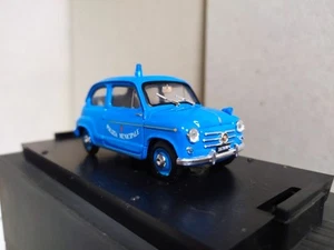 Fiat 600-D Polizia Municipale Roma . Brumm R456 . Escala 1/43 - Imagen 1 de 7