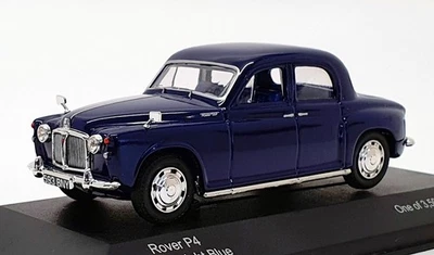 Vanguards 1/43 Scale Diecast VA01915 - Rover P4 - Midnight Blue - Image 1 of 4