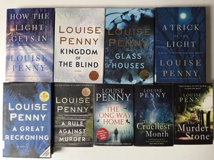 Louise Penny Lot of 9 Books. Chief Inspector Gamache Series. H/C’s & P/B’s. - Bild 1 von 20