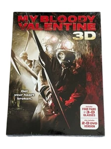 Sealed New My Bloody Valentine 3D (DVD, 2009, Canadian) With 4 3D Glasses - Bild 1 von 2