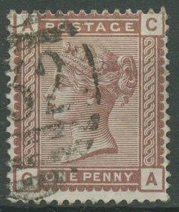 Großbritannien 1880 Königin Victoria 1 Penny, 56 gestempelt - Picture 1 of 1