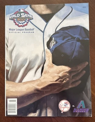 2001 World Series Program New York Yankees vs Arizona Diamondbacks - Unscored - Image 1 of 4
