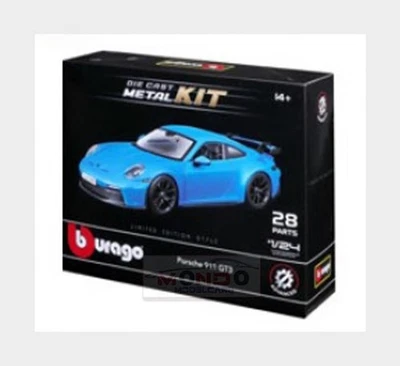 1:24 BURAGO Porsche 911 992 Gt3 Coupe 2022 28 Pezzi 28 Pcs BU25134-KIT - Immagine 1 di 2