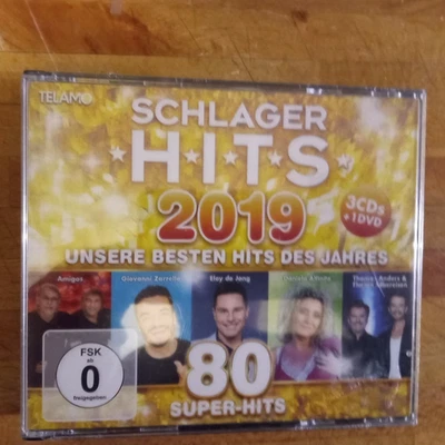 Schlager Hits 2019 Unsere Besten Hits Des Jahres - 3CDs & 1DVD NEU OVP - Bild 1 von 2