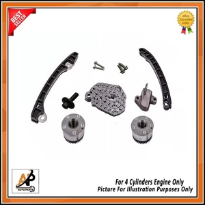 FITS MICRA IV 1.2 DIG-S Engine HR12DR HR12DDR Timing Chain Kit With VVT Gears - Picture 1 of 1