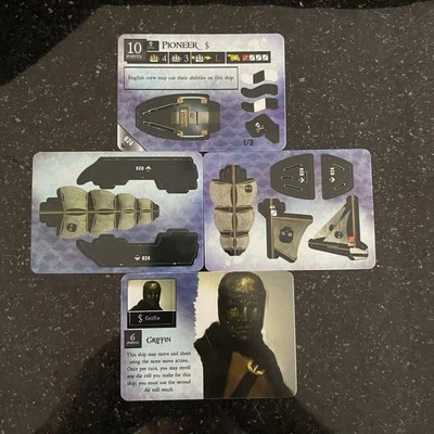 Juego Pirates CSG Pioneer OE-024 y Griffin 041 Link Ocean's Edge sin perforar Foto 1 de 3