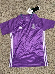 Maglia maglia allenamento Real Madrid 2016 2017 Adidas Adizero viola RAGAZZO 11/12 M - Foto 1 di 4