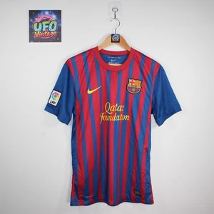 Camiseta de fútbol Barcelona 2011/12 local para hombre roja mediana - Imagen 1 de 10