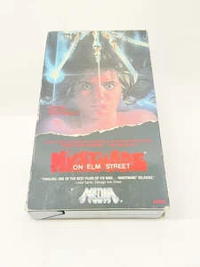 A Nightmare on Elm Street (VHS, 1990) MEDIA Horror Film Vintage - Imagen 1 de 7