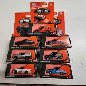 Juego de 7 coches de Case J * 2026 Matchbox cargador de piezas móviles., Porsche, BMW, S2000 - Imagen 1 de 2