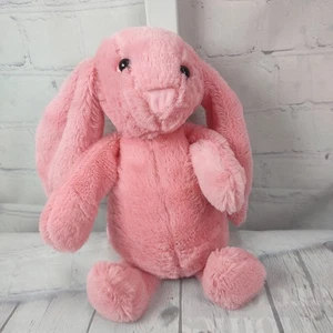 Rosa Hase Kaninchen 10 Zoll Plüsch Schlappohren weich - Ostern - ohne Etikett - Bild 1 von 6