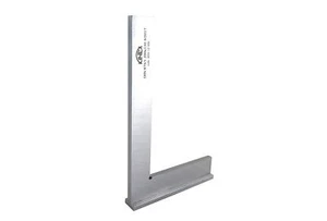 Kinex 4034-12-020 Try Machinist Square w/ Base 8" x 4" DIN 875/1 - Picture 1 of 6